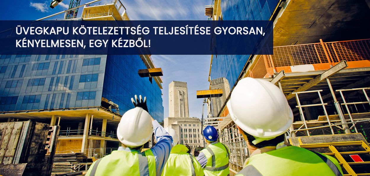 Üvegkapu kötelezettség teljesítése gyorsan, kényelmesen, egy kézből!