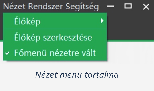 N&eacute;zet men&uuml;
