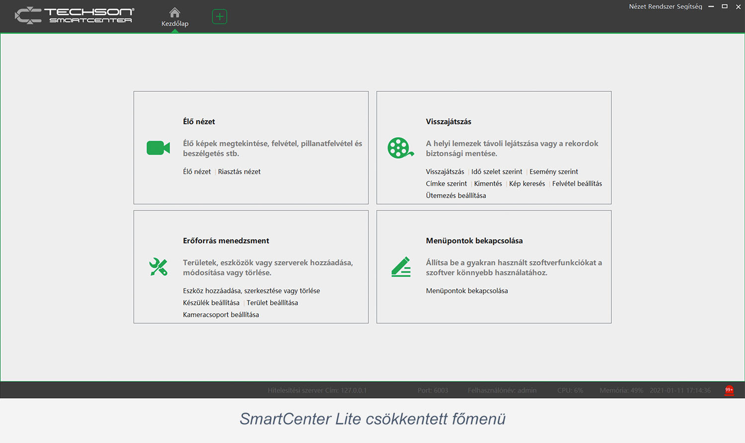 SmartLite főmen&uuml;
